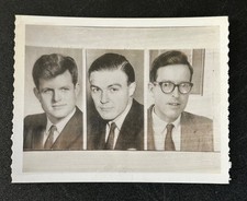 1962 MA Senate candidates press photo Ted Kennedy, George Lodge H Stuart Hughes