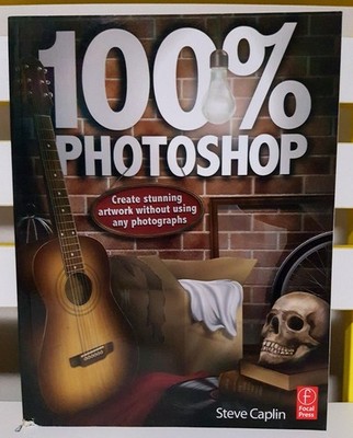 100% Photoshop Create Stunning Artwork w/o Photographs! Book by Steve Caplin!