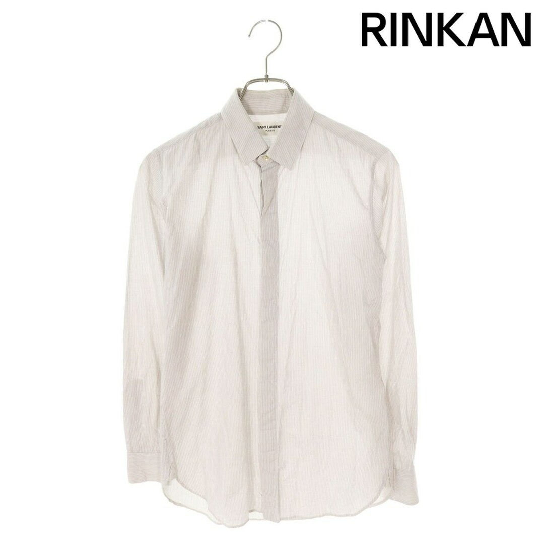 Saint Laurent Paris 439373 Y010S camicia manica lunga a righe uomo 38 usata 091b8de0