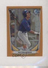 2014 Bowman Chrome Minis Orange Refractor 4/10 Milton Ramos #276 11pj