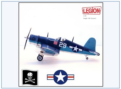 14619LH F-4U Corsair US NAVY ''Jolly Rogers'',1944, Legion 1:72 NEU 2/2026