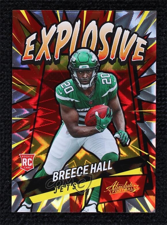 2022 Panini Absolute Explosive Breece Hall #E45 1a4z