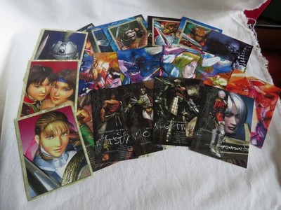 soul calibur game spiel trading cards 20 Sammelkarten  japan