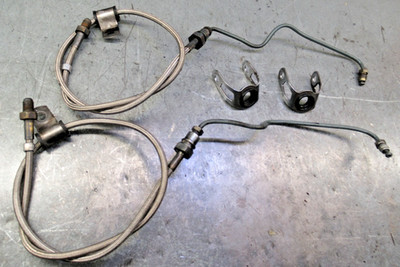 BMW Airhead Stainless Steel Front Brake Lines Hoses ATE r90s r100s r100rt r100cs
