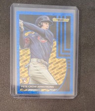 2024 Topps Update Series - Topps Black Gold Pete Crow-Armstrong #BG-15 Blue (RC)