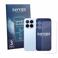 3X Savvies Schutzglas FüR Xiaomi 17T (Display+Kamera) Panzer Folie Glas Klar