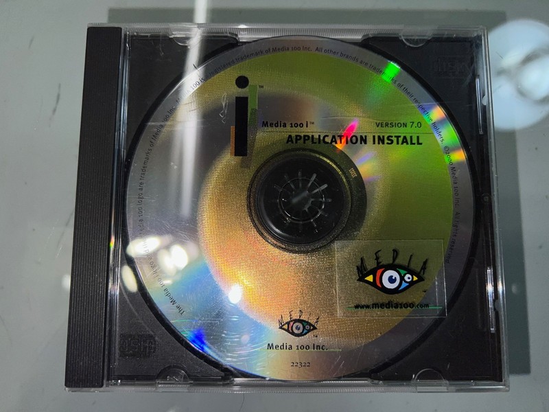 Media100i Application Install cd Version 7.0 (Mac/PPC)