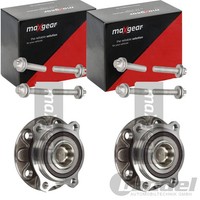 2X Maxgear RADLAGER-SATZ Hinten Passend FÜR Alfa Romeo 159 Brera Spider