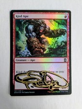 MTG FOIL Kird Ape SHADOW SIGNED BY TERESE NIELSEN