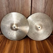Vintage Old Zildjian AVEDIS 14h cymbal hi-hat