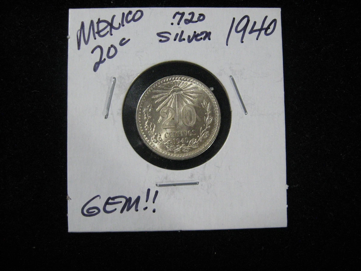 25+ 1940 Year Mexican Coins for sale | Updated Oct 2026
