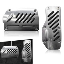 Car Foot Pedal Pads, Brake and Accelerator Pedal Cover Sets, Non 2 PCS Black