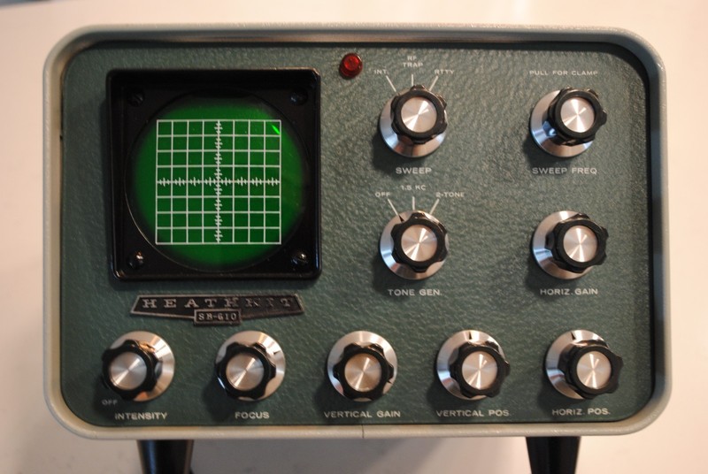 Rebuilt and operational Heathkit SB 610 Monitor Scope