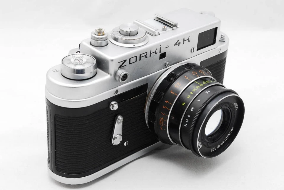 ZORKI como está ゾルキー4K FED industar-61 55 mm F2,8 buena óptica Industar FED Foto 2 de 4