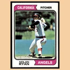 Nolan Ryan #20 1974 Topps California Angels Baseball Card MLB EX