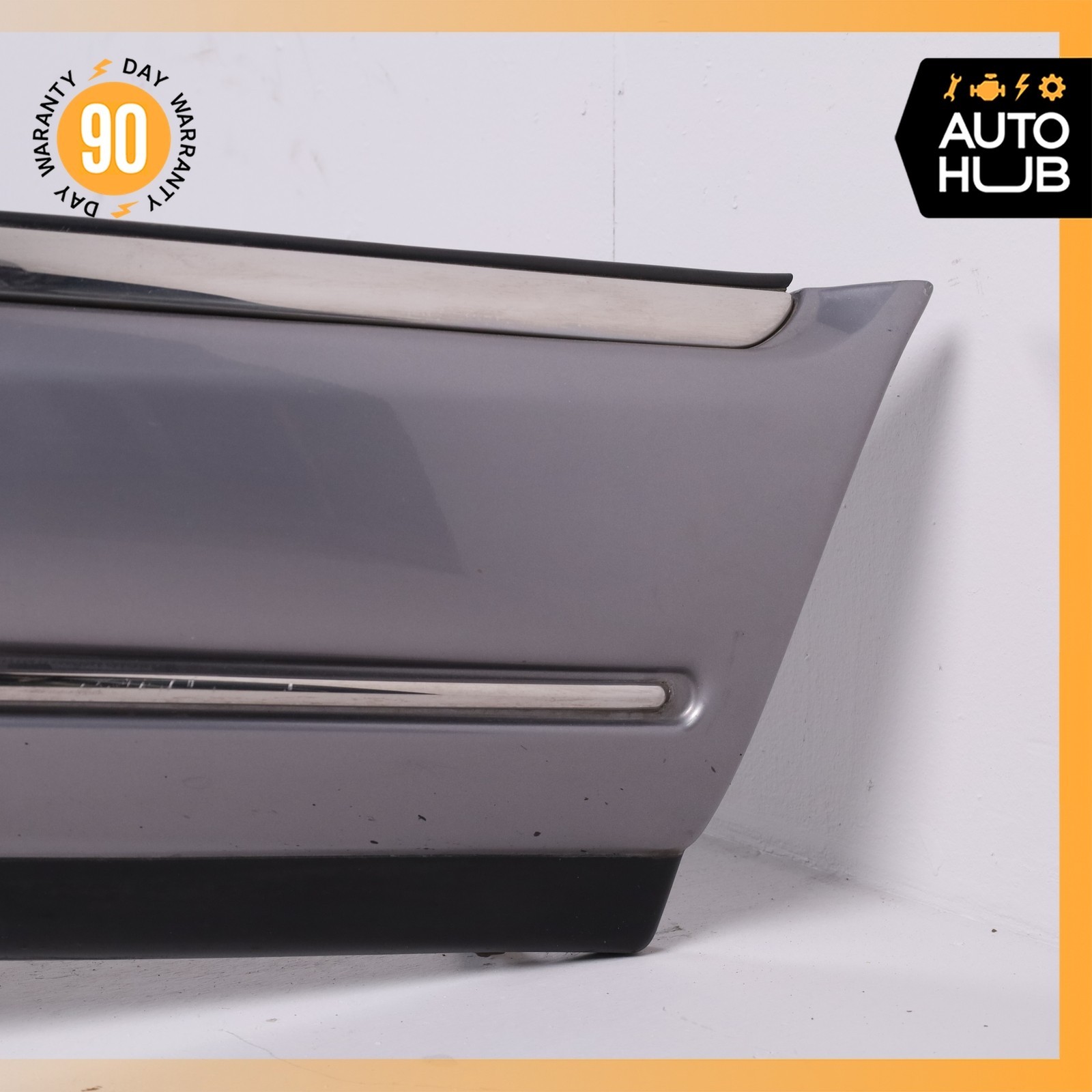 00-02 Rolls Royce Silver Seraph Rear Bumper Cover Assembly Silver OEM