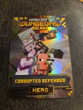 Minecraft Dungeons Arcade Game #113 Hero: Corrupted Defender 5 In 1 Foil Card