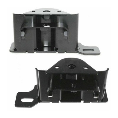 Parts N Go 2003-2007 Silverado Sierra 1500 Bumper Bracket Front Driver Black 