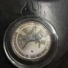 Scottsdale Mint 1 Troy Oz Cowboy Round! .9999 Fine Silver