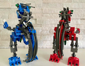 Bionicle Cahdok and Gahdok 8558 . Complete .