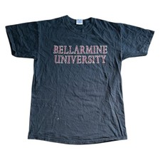 Bellarmine University T-Shirt College Y2K Short Sleeve Black Mens Medium