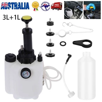 3L Brake System Clutch Fluid Pressure Bleeder Bleeding Device Kit Car Bleed Tool - image 1 of 4