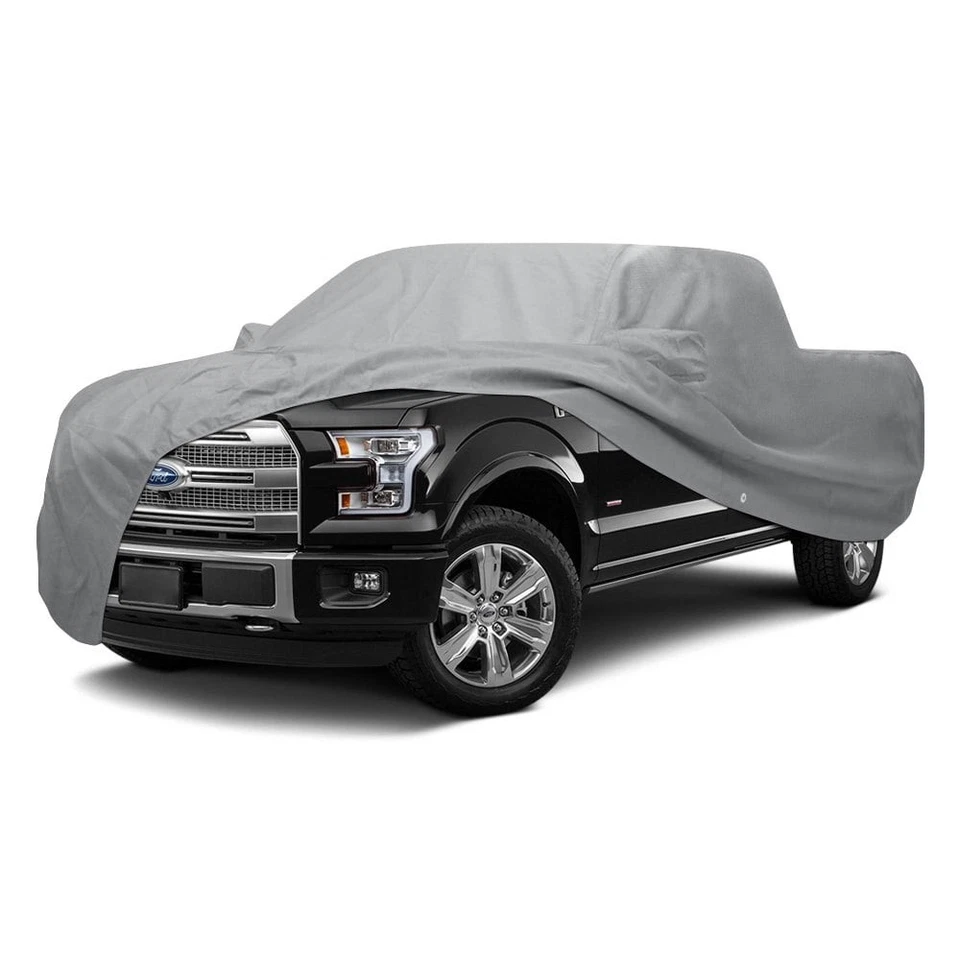 For Dodge Ram 2500 03-09 Gray Softback All Climate Outdoor Custom Car Cover Foto 3 de 4