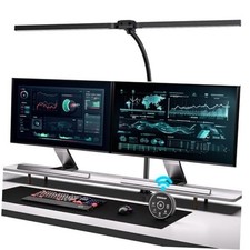 Desk Lamp with Clamp, 31.5" LED Desk Lamp for Home Office, 24W Gesture Black