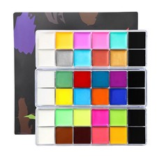 Face Body Paint Oil Palette Professional Safe Non Toxic Theater Makeup Paint