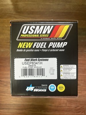 US Motor Works USMW USEP8341H Fuel Pump 1996-2000 CIVIC, 1996-2001 INTEGRA 