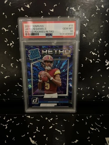 2024 Panini Donruss - Rated Rookie Retro Jayden Daniels #11 (RC)