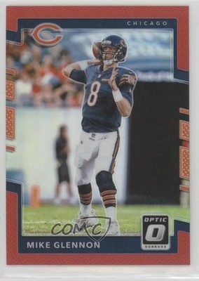 2017 Donruss Optic Red Prizm 49/99 Mike Glennon #89 7l6