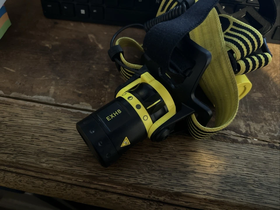 Ledlenser EXH8 LED Head Torch 180 Lumen AA Battery ATEX Intrinsically Safe - Image 2 of 4