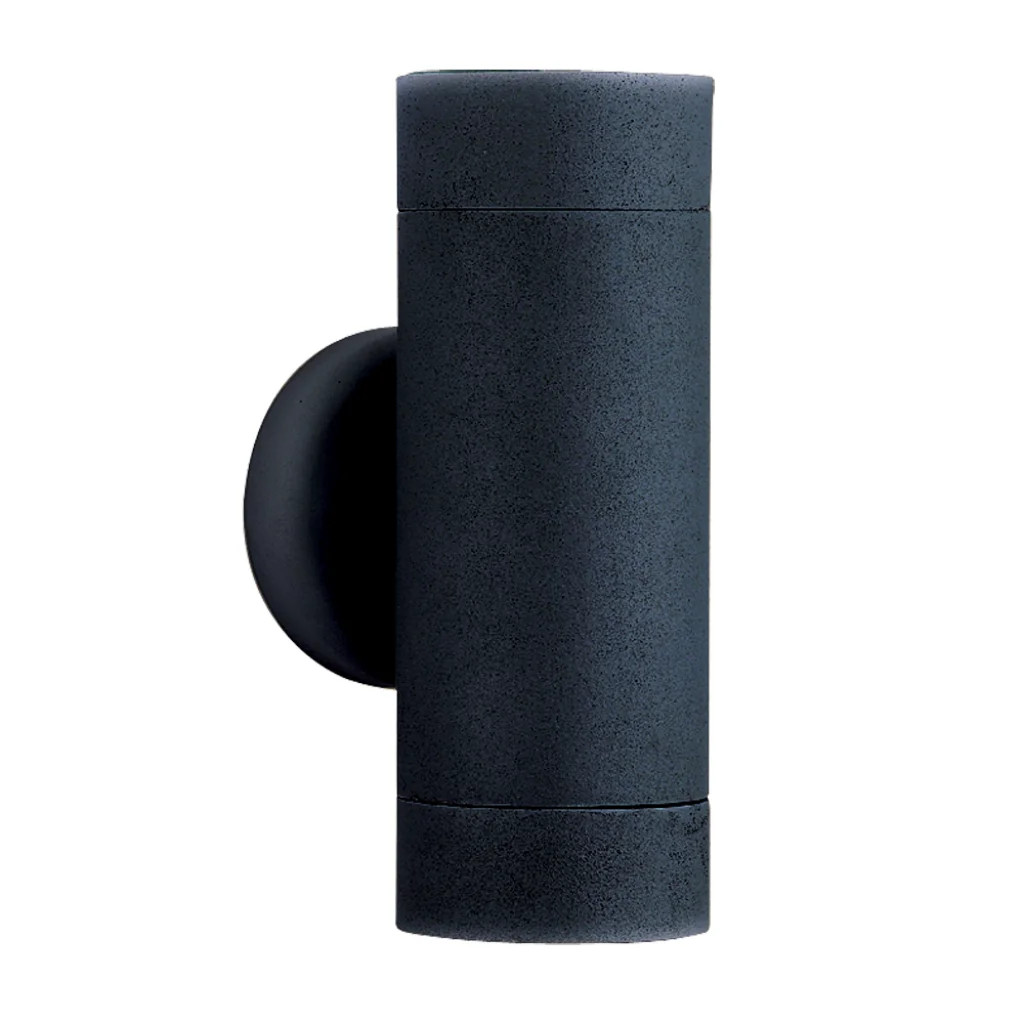 Outdoor Light Black Double Spot Wall Up Down IP44 Searchlight 6009-2BK-LED