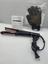 ELLA BELLA Cool Air Styler Iron  Hair Curler & Straightner  New W/O Box (Read)