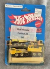VINTAGE 1981 Hot Wheels Workhorses Construction Crane Die-Cast Blue Card New