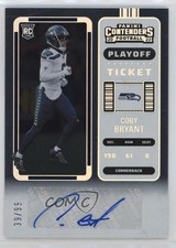 2022 Panini Contenders Rookie Playoff Ticket 39/99 Coby Bryant #203 Auto e6p