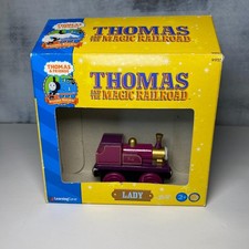 Thomas Wooden Railway Magic Railroad Pack Lady Golden Engine w/ Box 2000