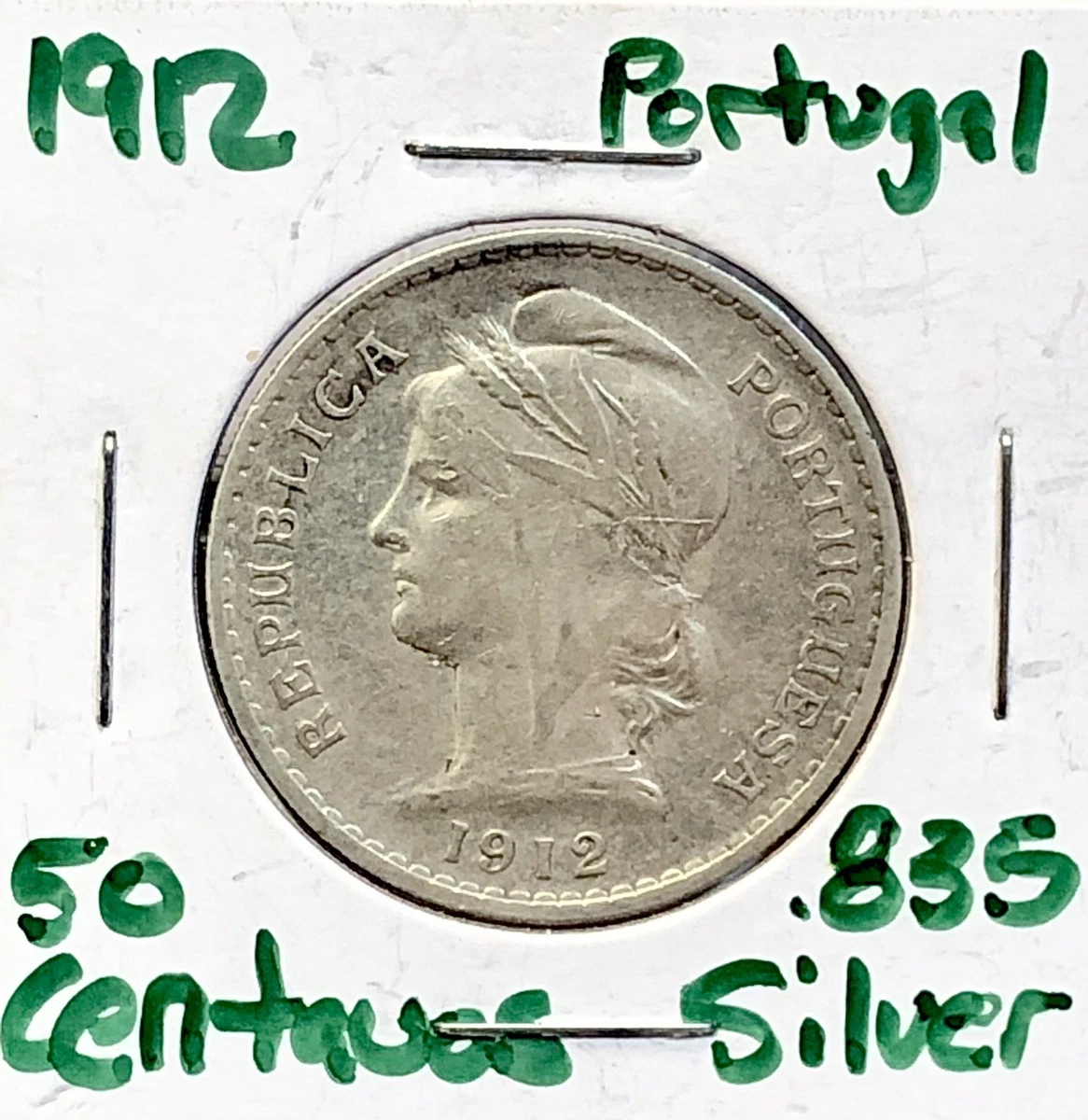 Silver 1912 Year Portuguese Coins for sale | eBay