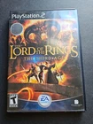 THE LORD OF THE RINGS, THE THIRD AGE. PLAYSTATION 2 VIDEO GAME. EA GAMES, TEEN.