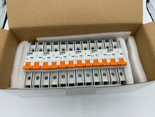 6pc Phoenix Contact TMC 82C 13A 2907593 2 Pole Circuit Breaker UL489 E320373