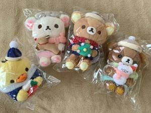 Rilakkuma Christmas 2020 Korilakkuma Kiiroitori Chairoikoguma 4 set san-x