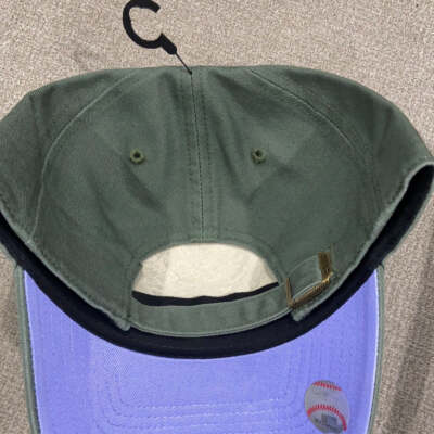 47 Brand Adjustable Cap - NY Yankees Purple Washed Cotton Baseball Hat (Relaxed Fit)