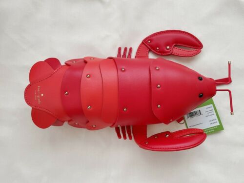 NWT Kate Spade PXRU8785 Shore Thing Red Lobster Crossbody Bag Purse Picnic Rare - Picture 2 of 5