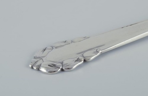 Georg Jensen, complete twelve-person ‘Lily of the Valley’ fish cutlery. - Picture 4 of 7