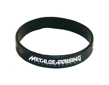 METAL GEAR SOLID Rising Silicone Wristband | New - Afbeelding 1 van 1