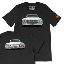1964 Chevy Impala SS,  Classic Car Men's T-shirts Made in USA