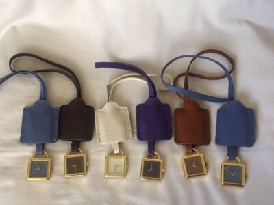 Lot 6 JOY & IMAN WATCH for PURSE HAND BAG ACCESSORY ** NEEDS NEW BATTERY **   MG