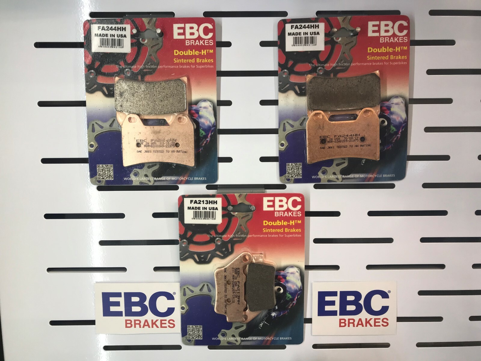 EBC Front Sintered Brake Pads FA244HH KTM SMC 625 2005 - 2006 - Image 96
