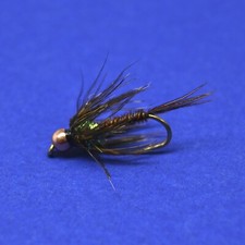 Bead Head Pheasant Tail Soft Hackle, BH Soft Hackle Mayfly Nymph, BH Soft Hackle
